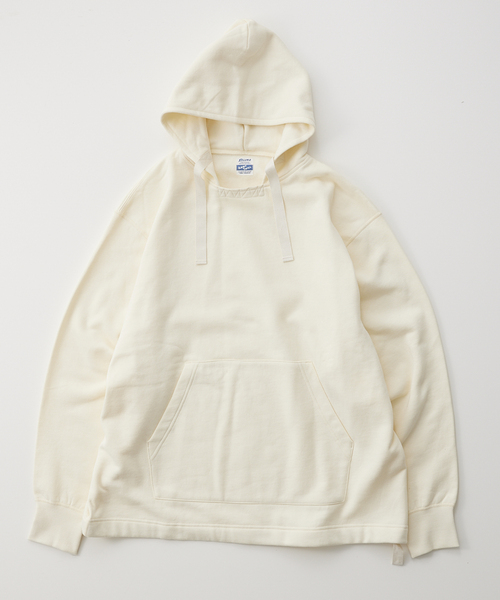 ARMY TWILL（アーミーツイル）の「【ARMY TWILL/アーミーツイル】別注 FRA SWEAT HOODIE（パーカー・メンズ・ブラック系その他/アイボリー/カーキ・MEDIUM/LARGE）」の2枚目の写真