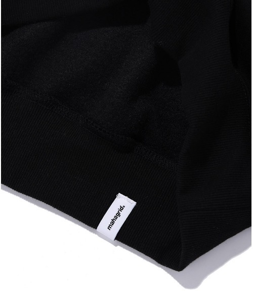 MAHAGRID(マハグリッド)の「『mahagrid/マハグリッド』FUZZIES SWEATSHIRT/ファジーズデザイン スウェットシャツ(スウェット・レディース・ブラック/ネイビー・M/L/XL/S)」の8枚目の写真