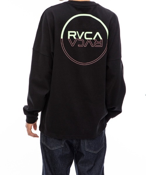 RVCA(ルーカ)の「WEB限定 RVCA HALF WAY LS(Tシャツ/カットソー・メンズ・ホワイト/ブラック・M/L)」の1枚目の写真