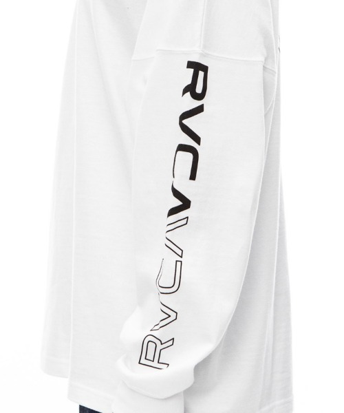 RVCA(ルーカ)の「WEB限定 RVCA HALF WAY LS(Tシャツ/カットソー・メンズ・ホワイト/ブラック・M/L)」の9枚目の写真
