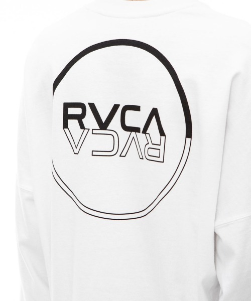 RVCA(ルーカ)の「WEB限定 RVCA HALF WAY LS(Tシャツ/カットソー・メンズ・ホワイト/ブラック・M/L)」の10枚目の写真