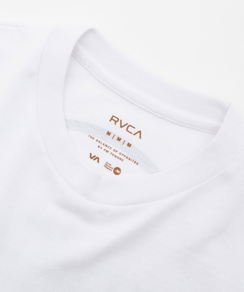 RVCA(ルーカ)の「WEB限定 RVCA HALF WAY LS(Tシャツ/カットソー・メンズ・ホワイト/ブラック・M/L)」の7枚目の写真