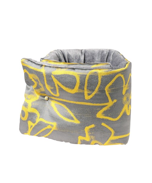 HIROKO HAYASHI（ヒロコハヤシ）の「◆SFINGE(スフィンジェ)マフラー（ストール/ショール・レディース・グレー系・00）」の4枚目の写真