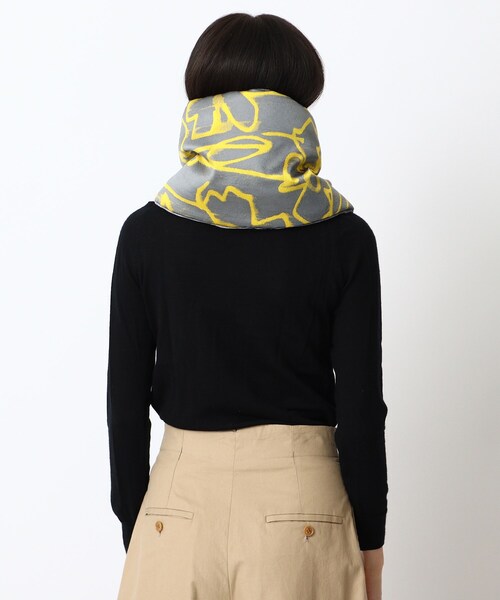 HIROKO HAYASHI（ヒロコハヤシ）の「◆SFINGE(スフィンジェ)マフラー（ストール/ショール・レディース・グレー系・00）」の14枚目の写真