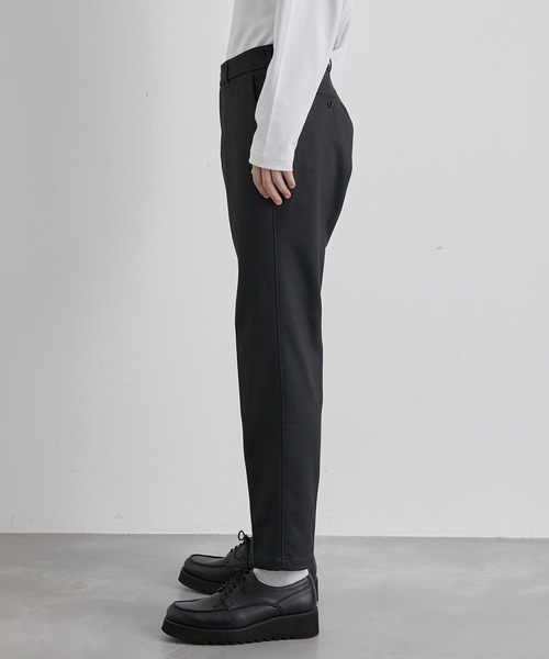 JUNRED(ジュンレッド)の「MVSニット総柄プリントスラックス(スラックス・メンズ・ブラック/ネイビー・LL/M/L)」の9枚目の写真