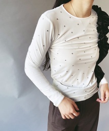 EDIT. FOR LULU | ビジュートップス(Tシャツ/カットソー)