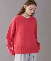 ADAWAS | ADAWAS | 〈別注〉カシミヤブレンドクルーネックニット WOMEN(ニット/セーター)