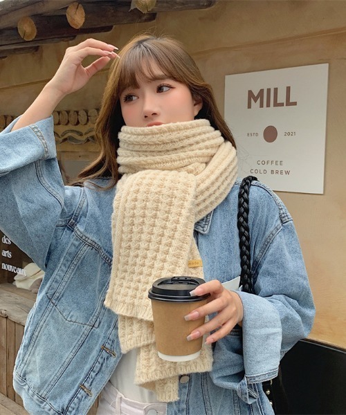 REBALANCE（リバランス）の「レディースマフラー（マフラー・レディース・B/G/C/D/E/F/A・ONE SIZE）」の4枚目の写真