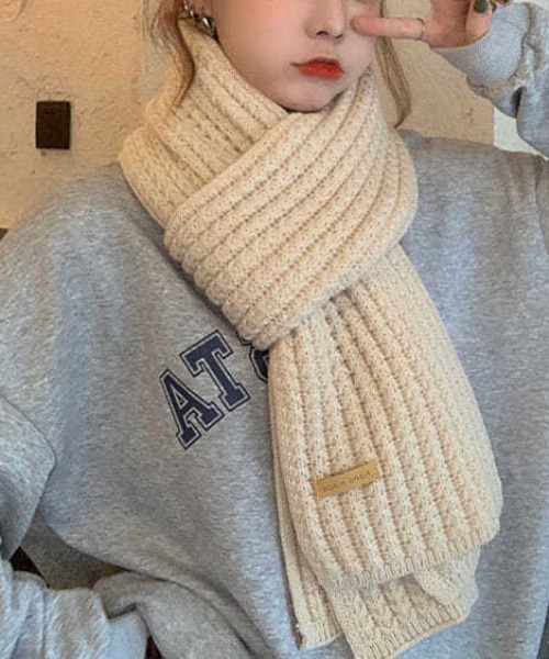 REBALANCE（リバランス）の「レディースマフラー（マフラー・レディース・B/G/C/D/E/F/A・ONE SIZE）」の19枚目の写真