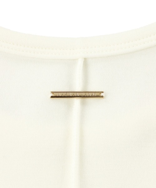 ALEXIA STAM（アリシアスタン）の「Basic Ponte Tank Top/ベーシックポンチタンクトップ（タンクトップ・レディース・ブラック/グレー/ベージュ/ホワイト/グリーン系その他/ブルー系その他・FREE）」の8枚目の写真