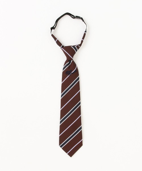 pom ponette junior（ポンポネットジュニア）の「＊ネクタイ【日本製】（ネクタイ・キッズ・グレー/ブルー/ワインレッド・FREE）」の3枚目の写真