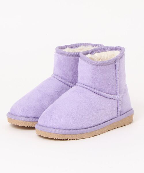 GAP（ギャップ）の「【GAP】 キッズ・ジュニア 撥水防滑ムートン風ブーツ（ブーツ・キッズ・ブラック/パープル/ベージュ/ブラウン・17.0cm/22.0cm/20.0cm/19.0cm/18.0cm/21.0cm）」の4枚目の写真