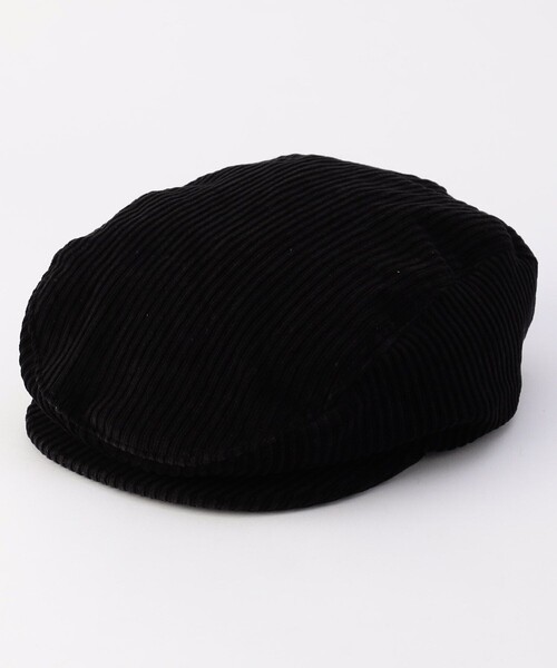 FREAK'S STORE（フリークスストア）の「STARTER/スターター コーデュロイ ハンチング（ハンチング/ベレー帽・メンズ・ブラック/ネイビー・ﾌﾘ-）」の2枚目の写真