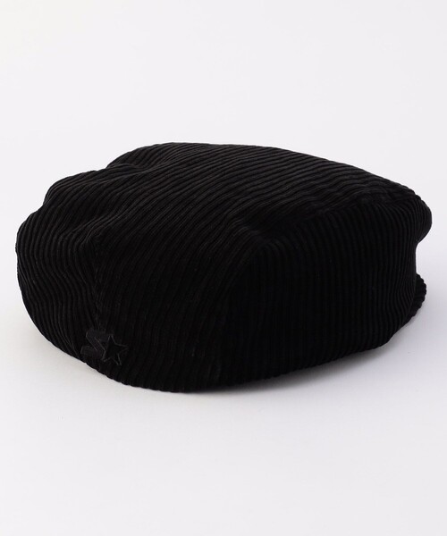 FREAK'S STORE（フリークスストア）の「STARTER/スターター コーデュロイ ハンチング（ハンチング/ベレー帽・メンズ・ブラック/ネイビー・ﾌﾘ-）」の4枚目の写真