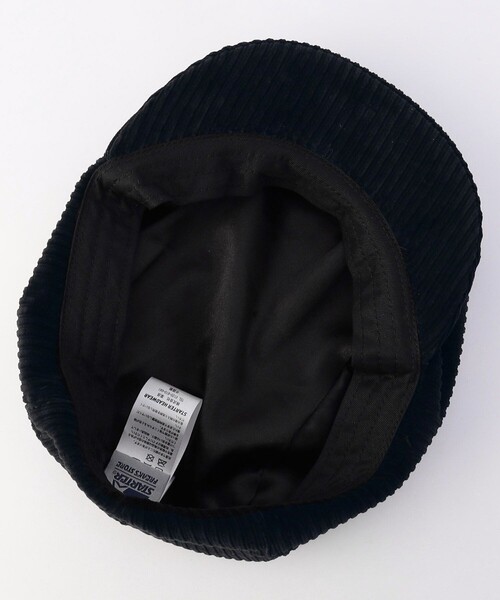 FREAK'S STORE（フリークスストア）の「STARTER/スターター コーデュロイ ハンチング（ハンチング/ベレー帽・メンズ・ブラック/ネイビー・ﾌﾘ-）」の6枚目の写真