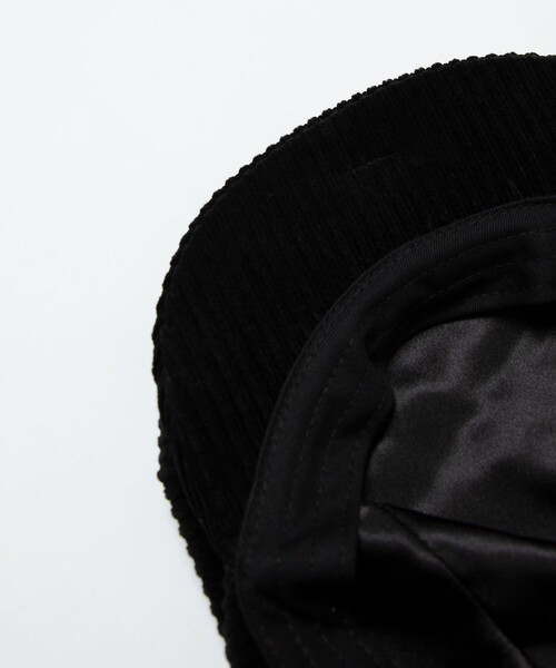 FREAK'S STORE（フリークスストア）の「STARTER/スターター コーデュロイ ハンチング（ハンチング/ベレー帽・メンズ・ブラック/ネイビー・ﾌﾘ-）」の8枚目の写真