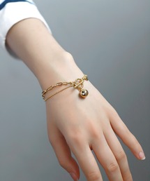 スフィア×チェーンマンテルブレスレット