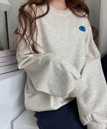 Dalfwin | 2023SS 再販決定 春新作 スウェット 秋冬 韓国スウェット HAWAII刺繍ロゴスウェット オーバーサイズ ビックサイズ レディース トレーナー(スウェット)