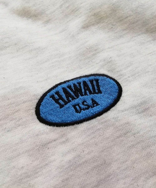 Dalfwin（ダールフィン）の「韓国ファッションHAWAII刺繍ロゴオーバーサイズスウェット（スウェット・レディース・オートミール/ミント/ブラック・FREE）」の7枚目の写真
