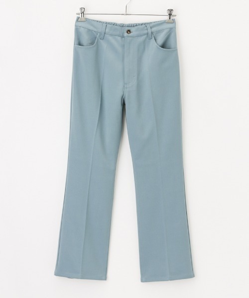 POWER TO THE PEOPLE（パワートゥーザピープル）の「無地セミフレアパンツ（その他パンツ・メンズ・グリーン/サックスブルー/ブラウン/ブラック/ワイン・M/L/XL）」の4枚目の写真