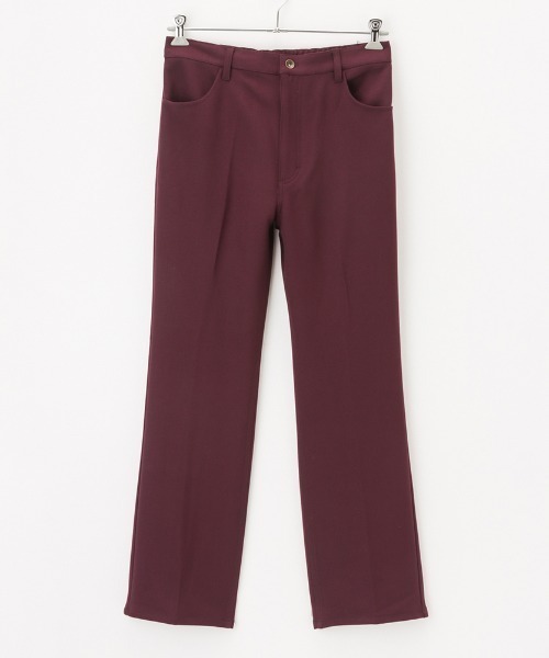 POWER TO THE PEOPLE（パワートゥーザピープル）の「無地セミフレアパンツ（その他パンツ・メンズ・グリーン/サックスブルー/ブラウン/ブラック/ワイン・M/L/XL）」の5枚目の写真