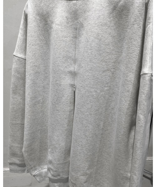 YACA（ヤーカ）の「3way ZIP OPEN SWEAT/3wayジップオープンスウェット（スウェット・レディース・アッシュグレー/ブラック・FREE）」の19枚目の写真