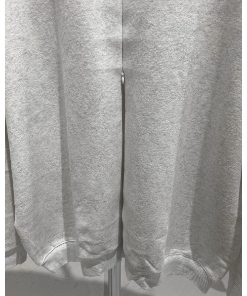 YACA（ヤーカ）の「3way ZIP OPEN SWEAT/3wayジップオープンスウェット（スウェット・レディース・アッシュグレー/ブラック・FREE）」の12枚目の写真