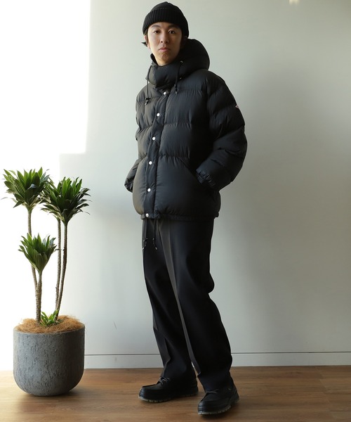 DANTONダントンSQUARE QUILTED DOWN JACKETブラック ◇[DT-A0567NRP]DANTON(ダントン) WOMEN'S NYLON TAFFETA SQUARE