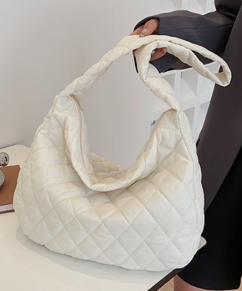 DIAVEL（ディアベル）の「キルティングショルダーバッグ（ショルダーバッグ・レディース・ホワイト/ブラック・F）」の15枚目の写真