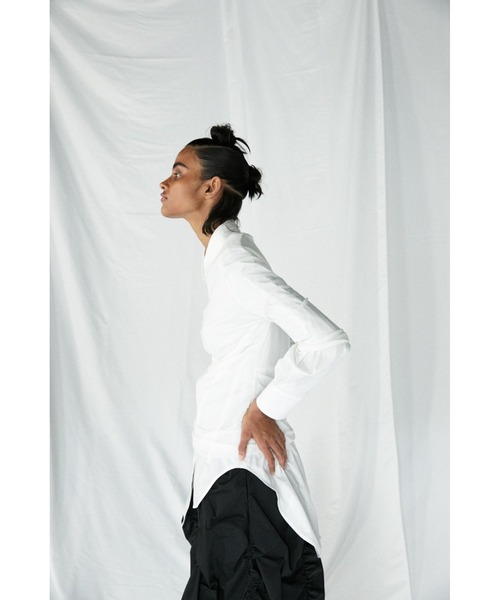 ENFOLD（エンフォルド）の「SOMELOS シアーレイヤードSHIRT（シャツ