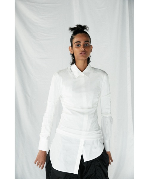 ENFOLD（エンフォルド）の「SOMELOS シアーレイヤードSHIRT（シャツ