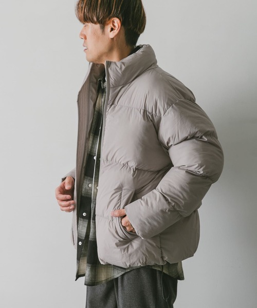 URBAN RESEARCH DOORS（アーバンリサーチドアーズ）の「ライトファイバーブルゾン（ダウンジャケット/コート・メンズ・ブラック/グレー/グリーン・MEDIUM/X-LARGE/LARGE）」の6枚目の写真