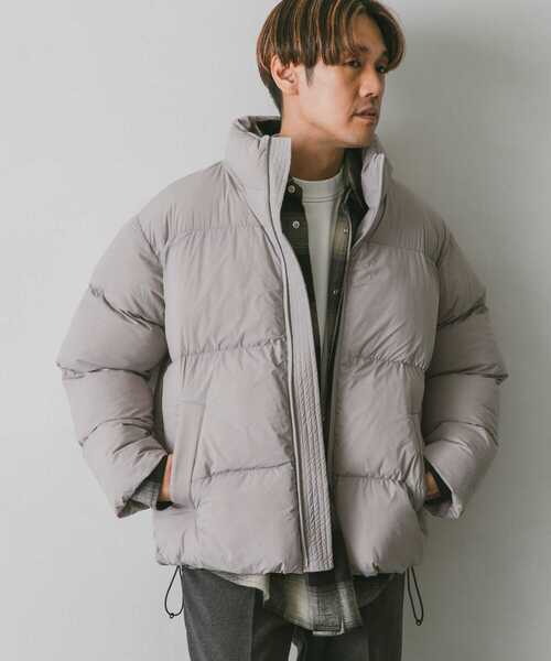 URBAN RESEARCH DOORS（アーバンリサーチドアーズ）の「ライトファイバーブルゾン（ダウンジャケット/コート・メンズ・ブラック/グレー/グリーン・MEDIUM/X-LARGE/LARGE）」の10枚目の写真