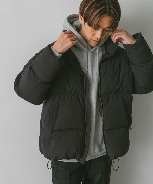 URBAN RESEARCH DOORS（アーバンリサーチドアーズ）の「ライトファイバーブルゾン（ダウンジャケット/コート・メンズ・ブラック/グレー/グリーン・MEDIUM/X-LARGE/LARGE）」の21枚目の写真