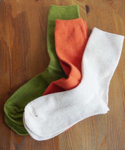 Port(ポート)の「【 antique andico / アンティーク アンディコ 】 ニュアンスカラー カラー ソックス 3P セット / 3足 セット / 靴下(ソックス/靴下・レディース・A/C/B/E/D/F/G/J/H/I・FREE)」の14枚目の写真