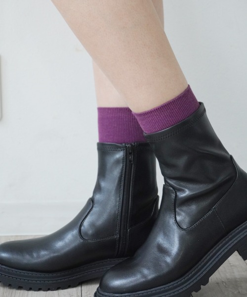 Port(ポート)の「【 antique andico / アンティーク アンディコ 】 ニュアンスカラー カラー ソックス 3P セット / 3足 セット / 靴下(ソックス/靴下・レディース・A/C/B/E/D/F/G/J/H/I・FREE)」の12枚目の写真