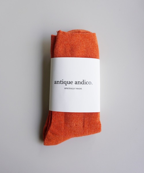 Port(ポート)の「【 antique andico / アンティーク アンディコ 】 ニュアンスカラー カラー ソックス 3P セット / 3足 セット / 靴下(ソックス/靴下・レディース・A/C/B/E/D/F/G/J/H/I・FREE)」の19枚目の写真