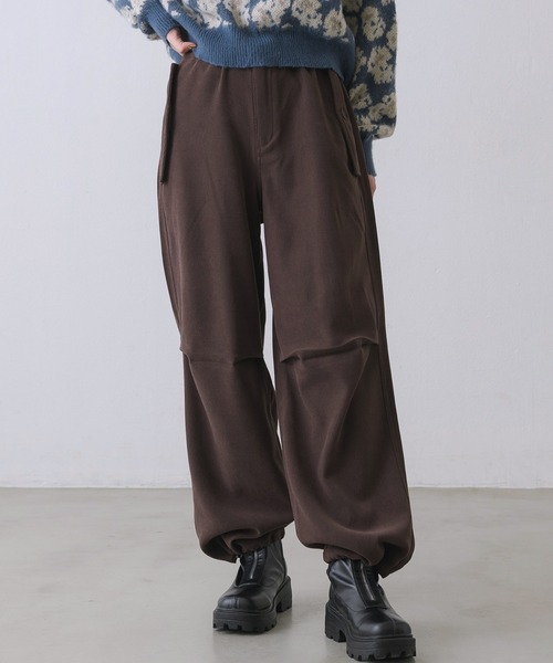 RETRO GIRL（レトロガール）の「起毛ミリタリーPT（その他パンツ・レディース・ブラウン/ブラック/ナチュラル/グリーン・FREE）」の3枚目の写真