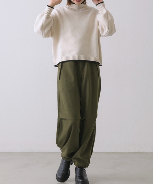 RETRO GIRL（レトロガール）の「起毛ミリタリーPT（その他パンツ・レディース・ブラウン/ブラック/ナチュラル/グリーン・FREE）」の19枚目の写真