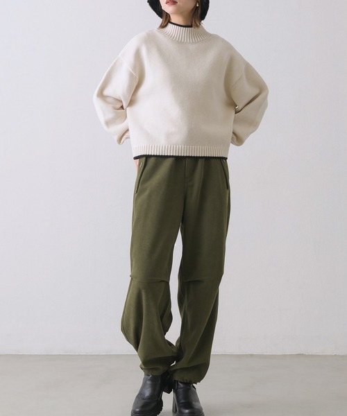 RETRO GIRL（レトロガール）の「起毛ミリタリーPT（その他パンツ・レディース・ブラウン/ブラック/ナチュラル/グリーン・FREE）」の20枚目の写真