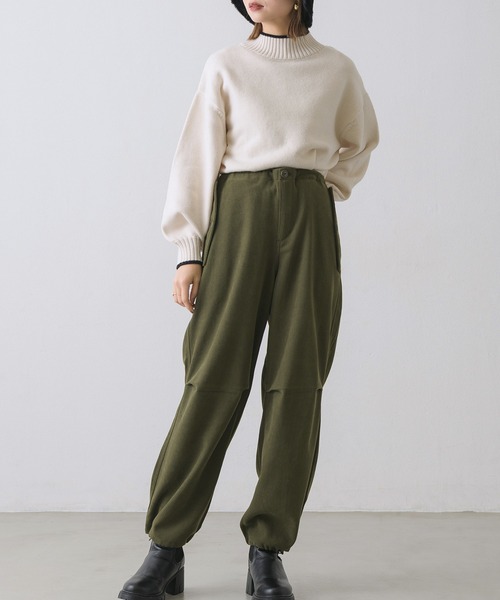 RETRO GIRL（レトロガール）の「起毛ミリタリーPT（その他パンツ・レディース・ブラウン/ブラック/ナチュラル/グリーン・FREE）」の21枚目の写真