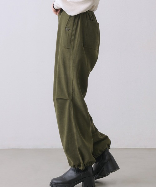 RETRO GIRL（レトロガール）の「起毛ミリタリーPT（その他パンツ・レディース・ブラウン/ブラック/ナチュラル/グリーン・FREE）」の17枚目の写真