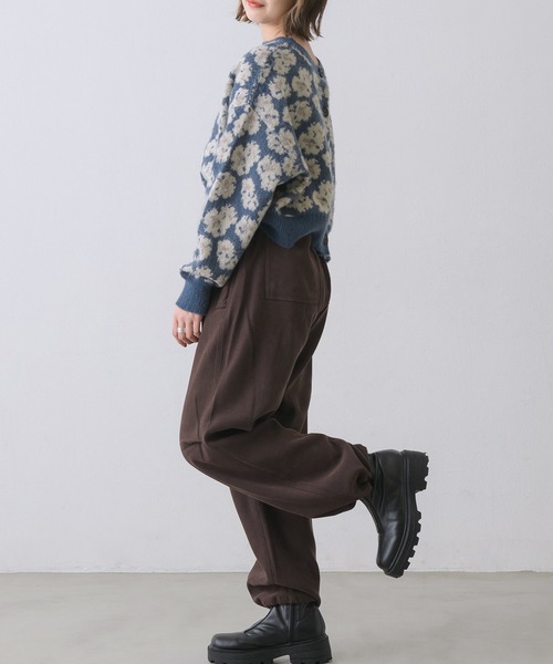 RETRO GIRL（レトロガール）の「起毛ミリタリーPT（その他パンツ・レディース・ブラウン/ブラック/ナチュラル/グリーン・FREE）」の14枚目の写真