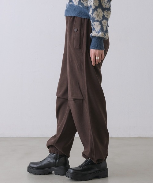 RETRO GIRL（レトロガール）の「起毛ミリタリーPT（その他パンツ・レディース・ブラウン/ブラック/ナチュラル/グリーン・FREE）」の10枚目の写真
