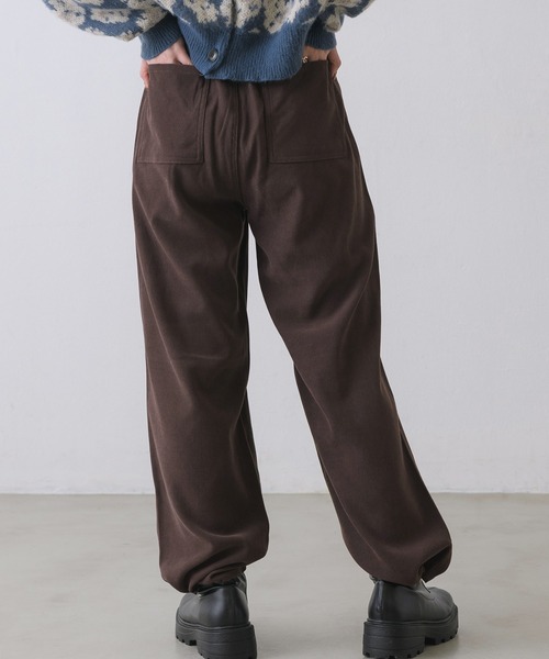 RETRO GIRL（レトロガール）の「起毛ミリタリーPT（その他パンツ・レディース・ブラウン/ブラック/ナチュラル/グリーン・FREE）」の11枚目の写真