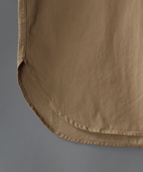 SITRY（シトリー）の「Oversize Drop shoulder BD shirt/オーバーサイズ ドロップショルダー ボタンダウン シャツ（シャツ/ブラウス・メンズ・ブラック系その他/ブルー系その他/グリーン/ベージュ/ネイビー・M/L/LL）」の15枚目の写真