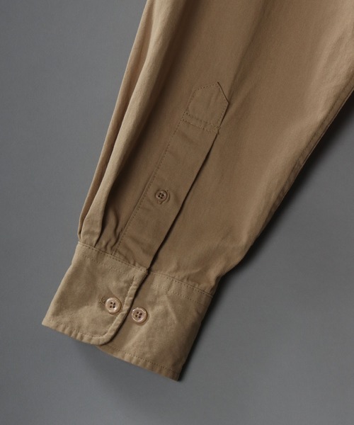 SITRY（シトリー）の「Oversize Drop shoulder BD shirt/オーバーサイズ ドロップショルダー ボタンダウン シャツ（シャツ/ブラウス・メンズ・ブラック系その他/ブルー系その他/グリーン/ベージュ/ネイビー・M/L/LL）」の17枚目の写真