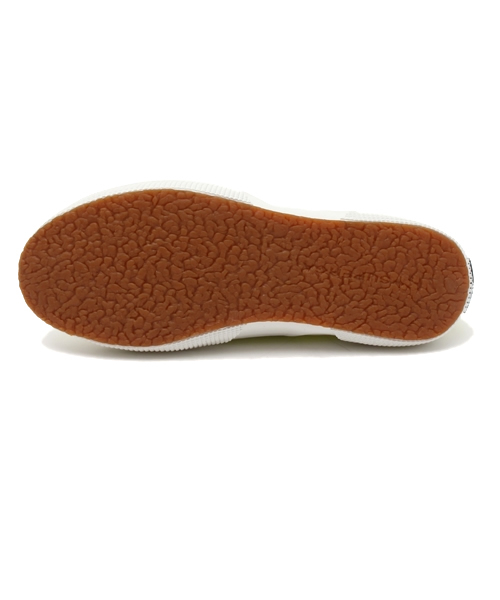 SUPERGA（スペルガ）の「avirex/アヴィレックス/SUPERGA CLASSICｽﾆｰｶｰ/スペルガクラシックスニーカー（スニーカー・レディース・ホワイト/ライム・36/37/38）」の4枚目の写真