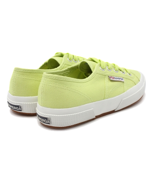 SUPERGA（スペルガ）の「avirex/アヴィレックス/SUPERGA CLASSICｽﾆｰｶｰ/スペルガクラシックスニーカー（スニーカー・レディース・ホワイト/ライム・36/37/38）」の5枚目の写真