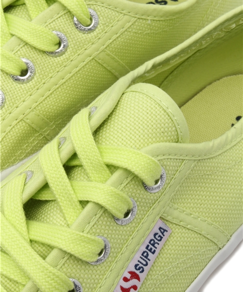 SUPERGA（スペルガ）の「avirex/アヴィレックス/SUPERGA CLASSICｽﾆｰｶｰ/スペルガクラシックスニーカー（スニーカー・レディース・ホワイト/ライム・36/37/38）」の7枚目の写真